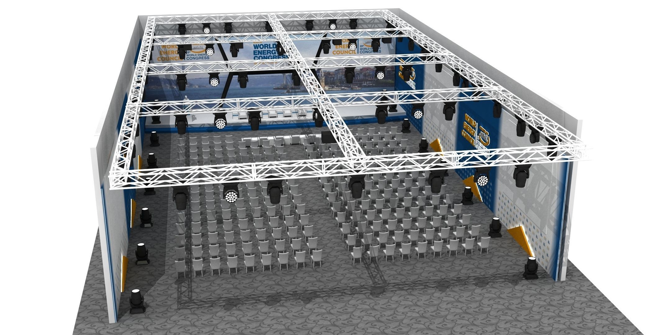 Truss Watchout Stage 79 3D model_1