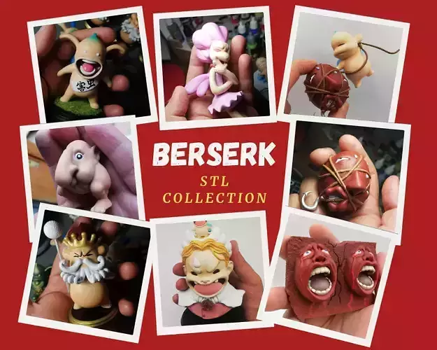 BERSERK TOYS 3D Model Collection