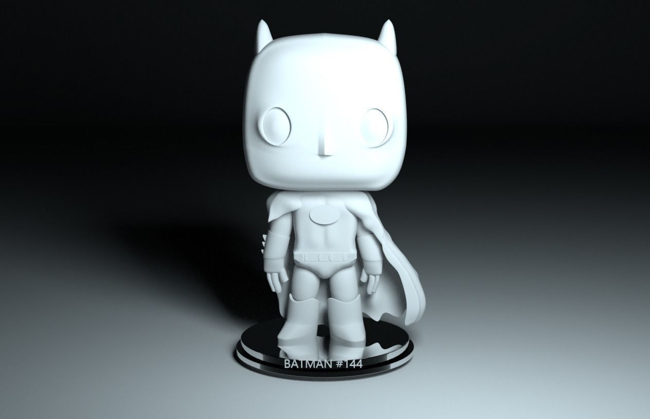 Funko Design Batman 144 3D model_5