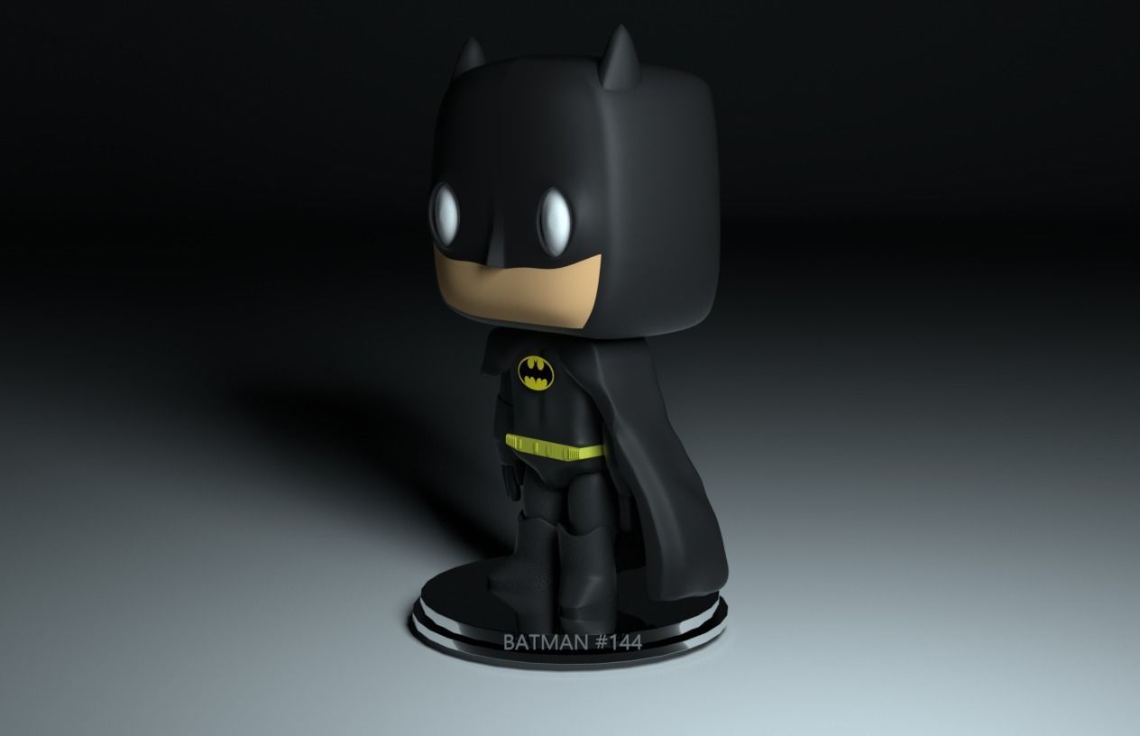 Funko Design Batman 144 3D model_3
