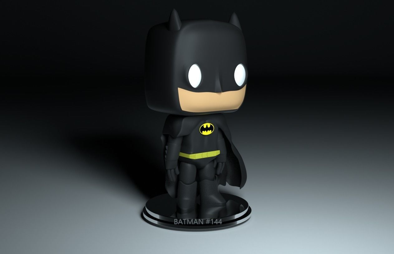 Funko Design Batman 144 3D model_4