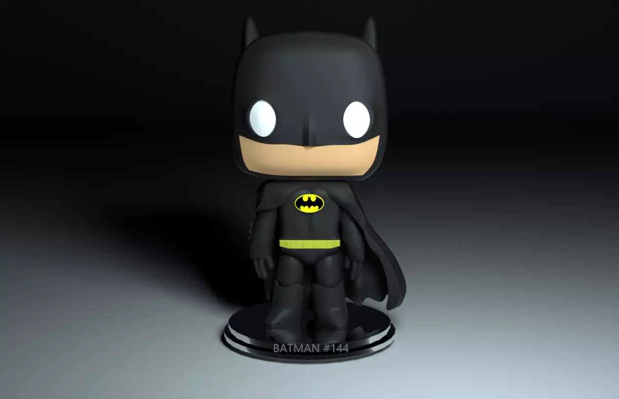 Funko Design Batman 144 3D model_0