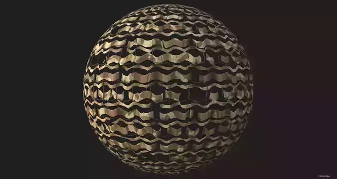 Seamless Camouflage Net Yellow Texture