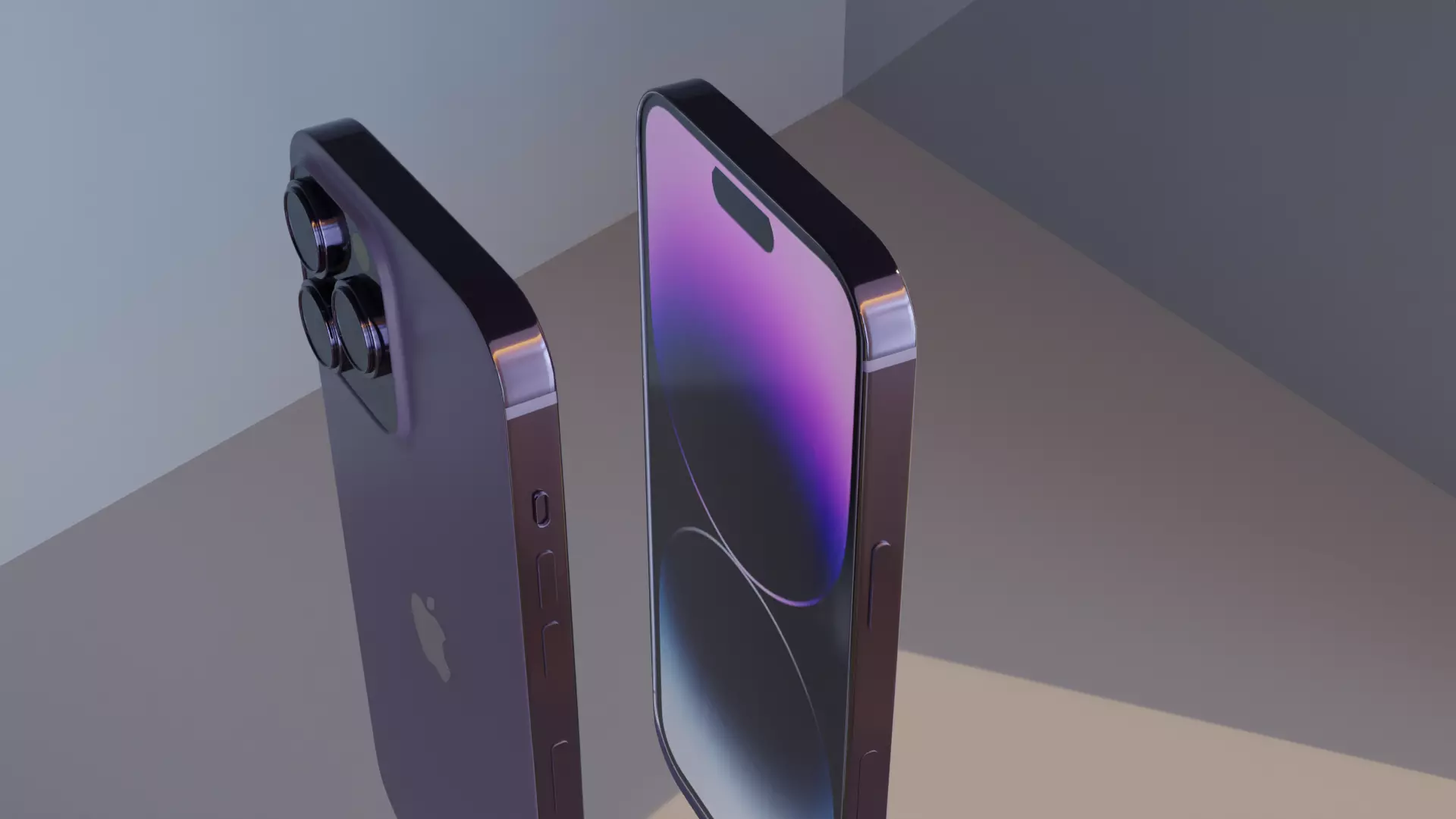 iphone 14 pro max  Low-poly 3D model_0