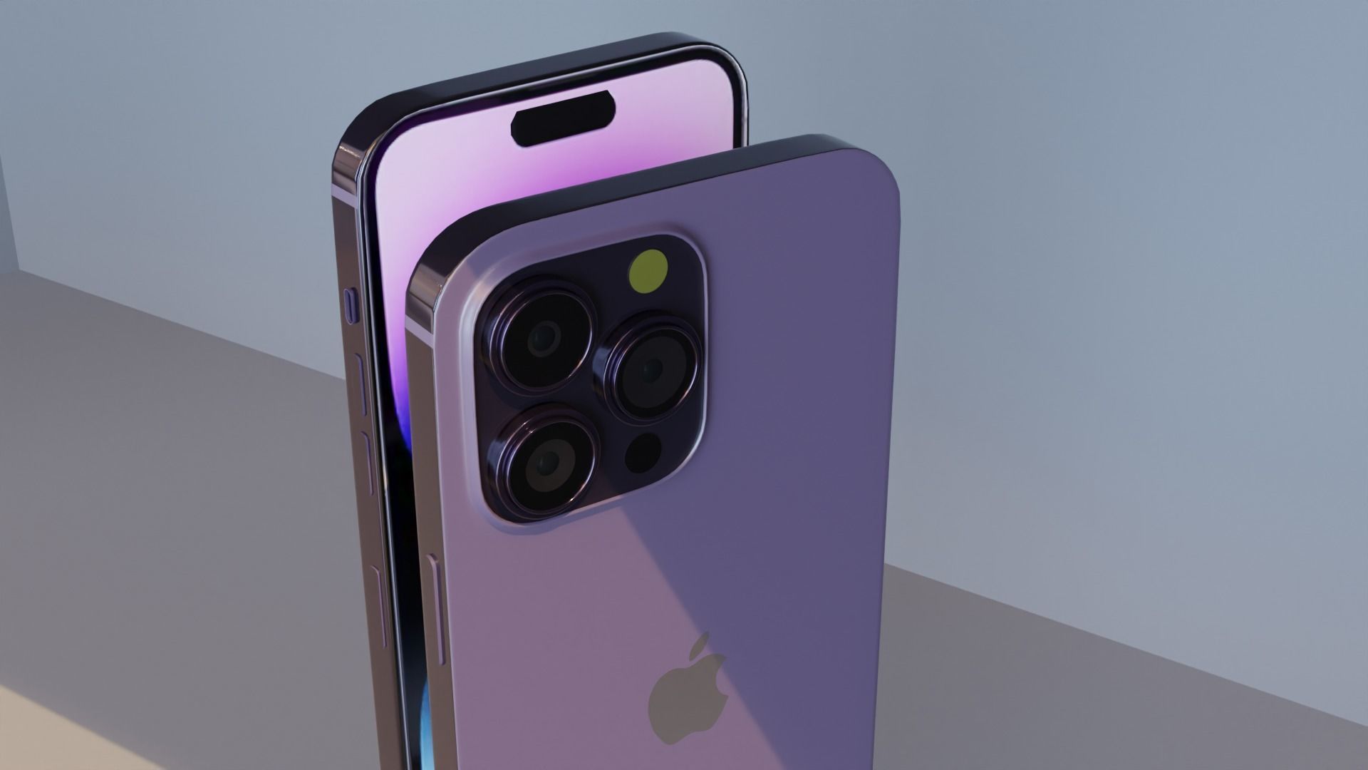 iphone 14 pro max  Low-poly 3D model_1