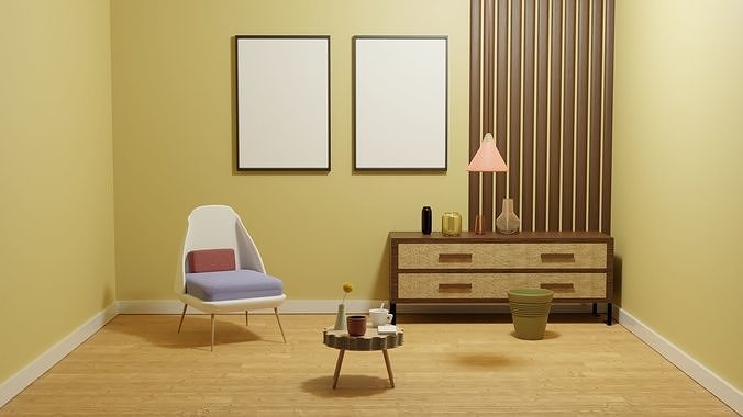 interior room  3D model