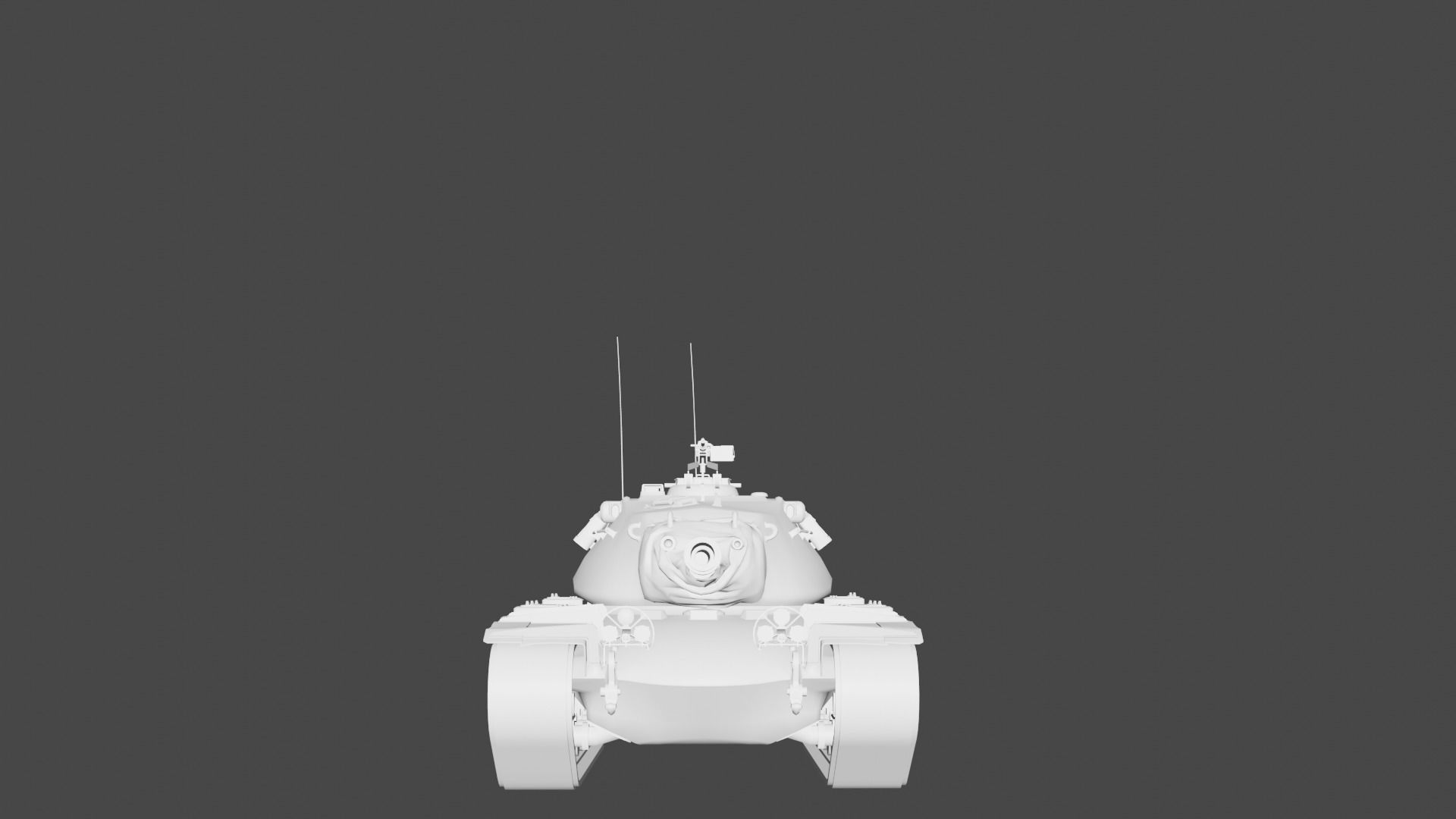 M103 US Heavy Tank 3D model_2