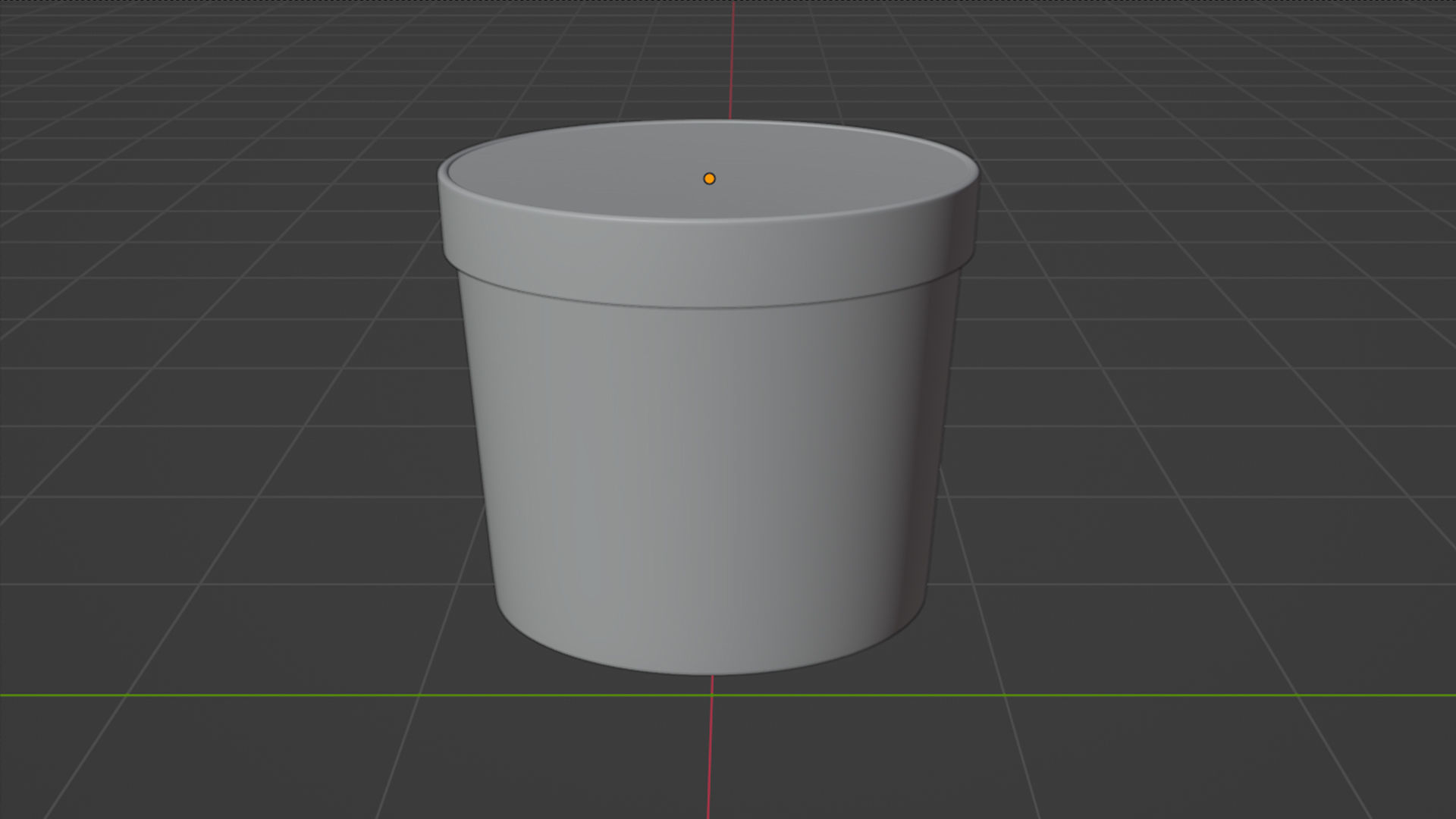 Ice Cream Container  3D model_4