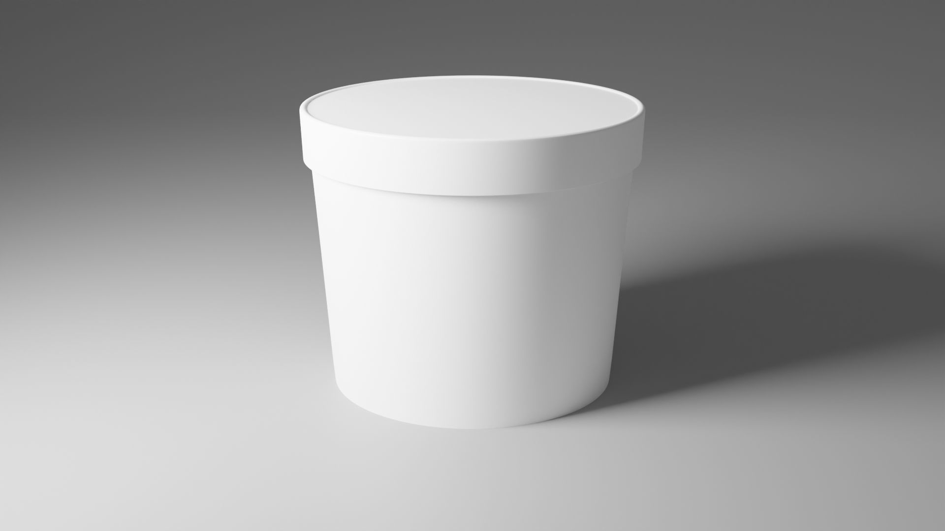 Ice Cream Container  3D model_2