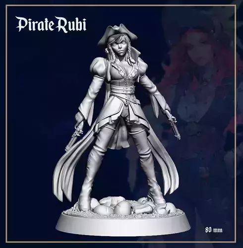 Pirate artificier Ruby