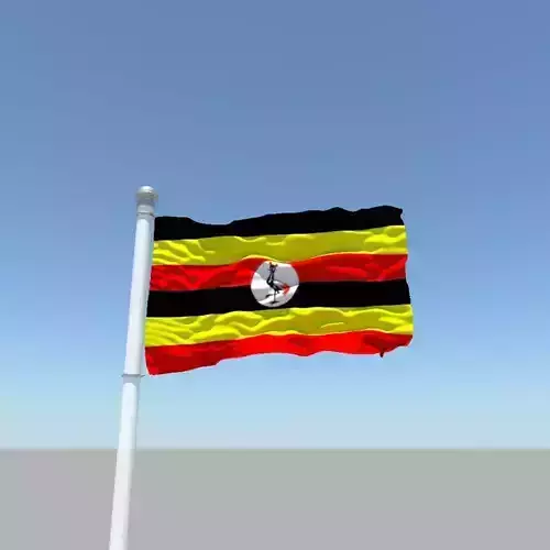 Uganda flag