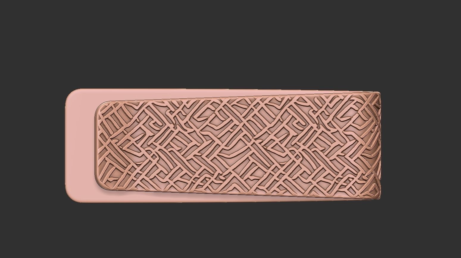 Lion money clip N2 3D print model_9