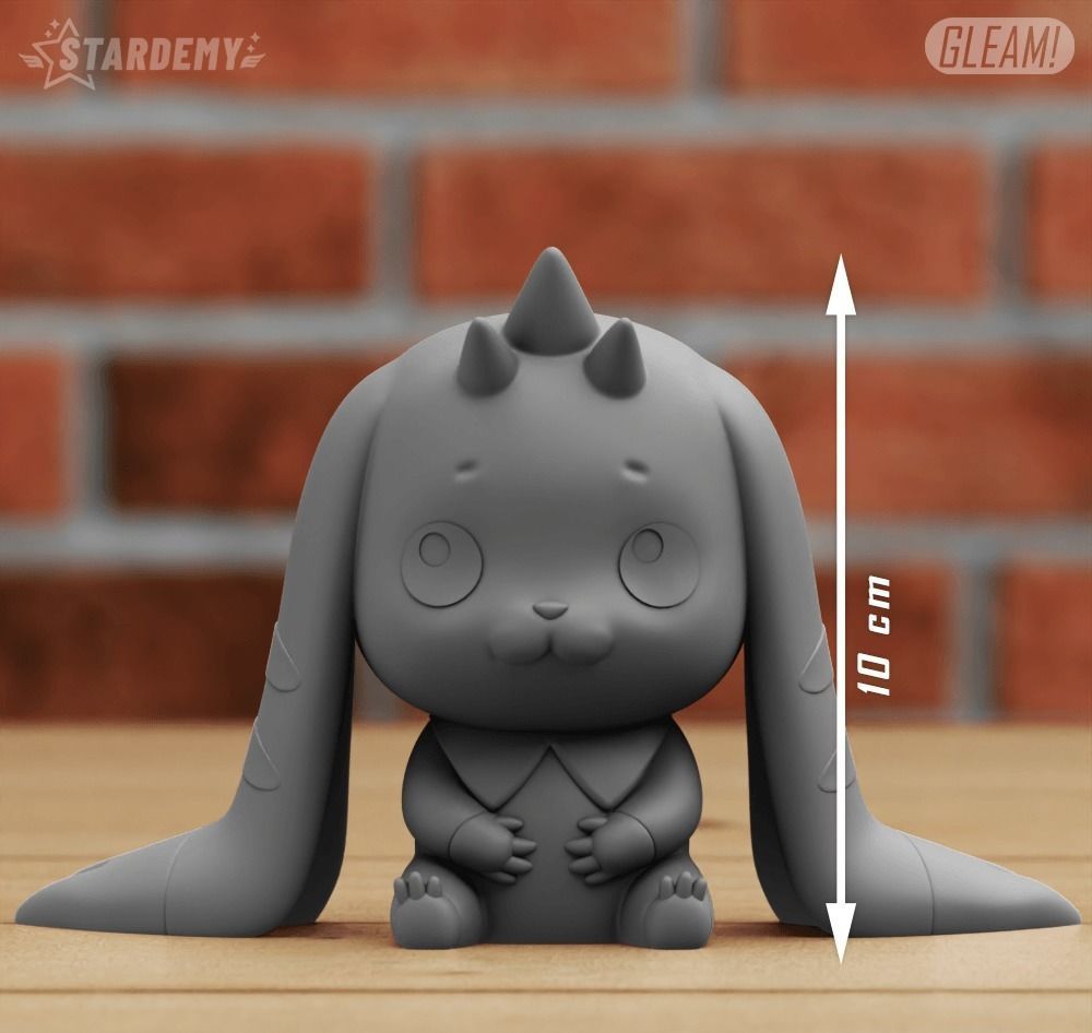 LOPMON 3 MODELS NO SUPPORTS CHIBI DIGIMON 3D print model_4