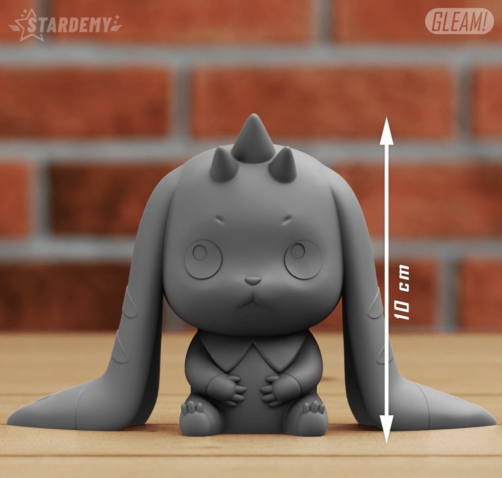 LOPMON 3 MODELS NO SUPPORTS CHIBI DIGIMON 3D print model_6