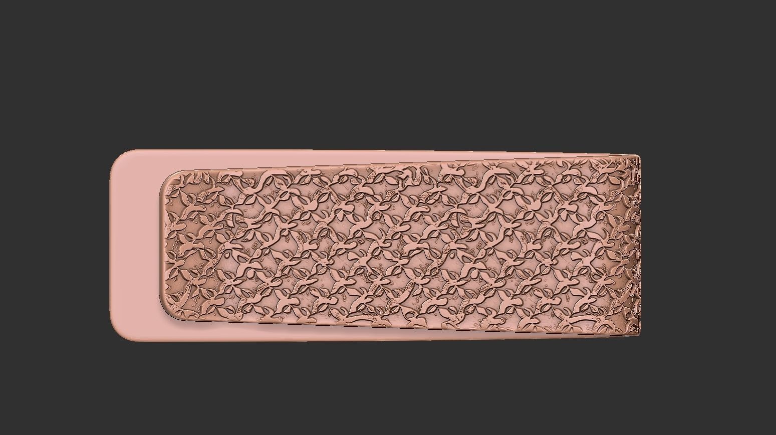 Lion money clip N3 3D print model_5