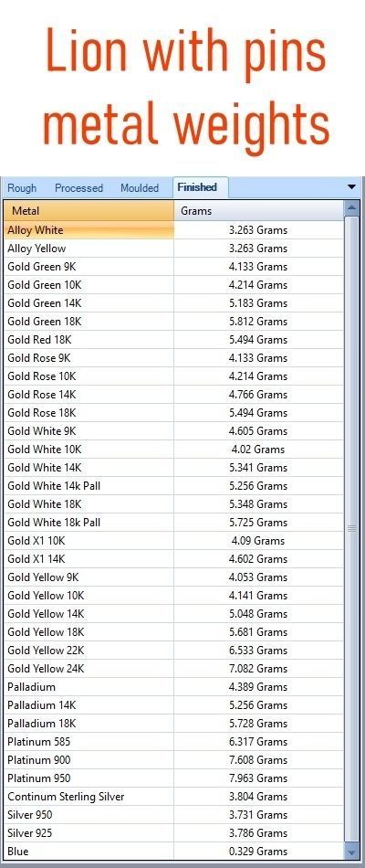 Lion money clip N3 3D print model_23