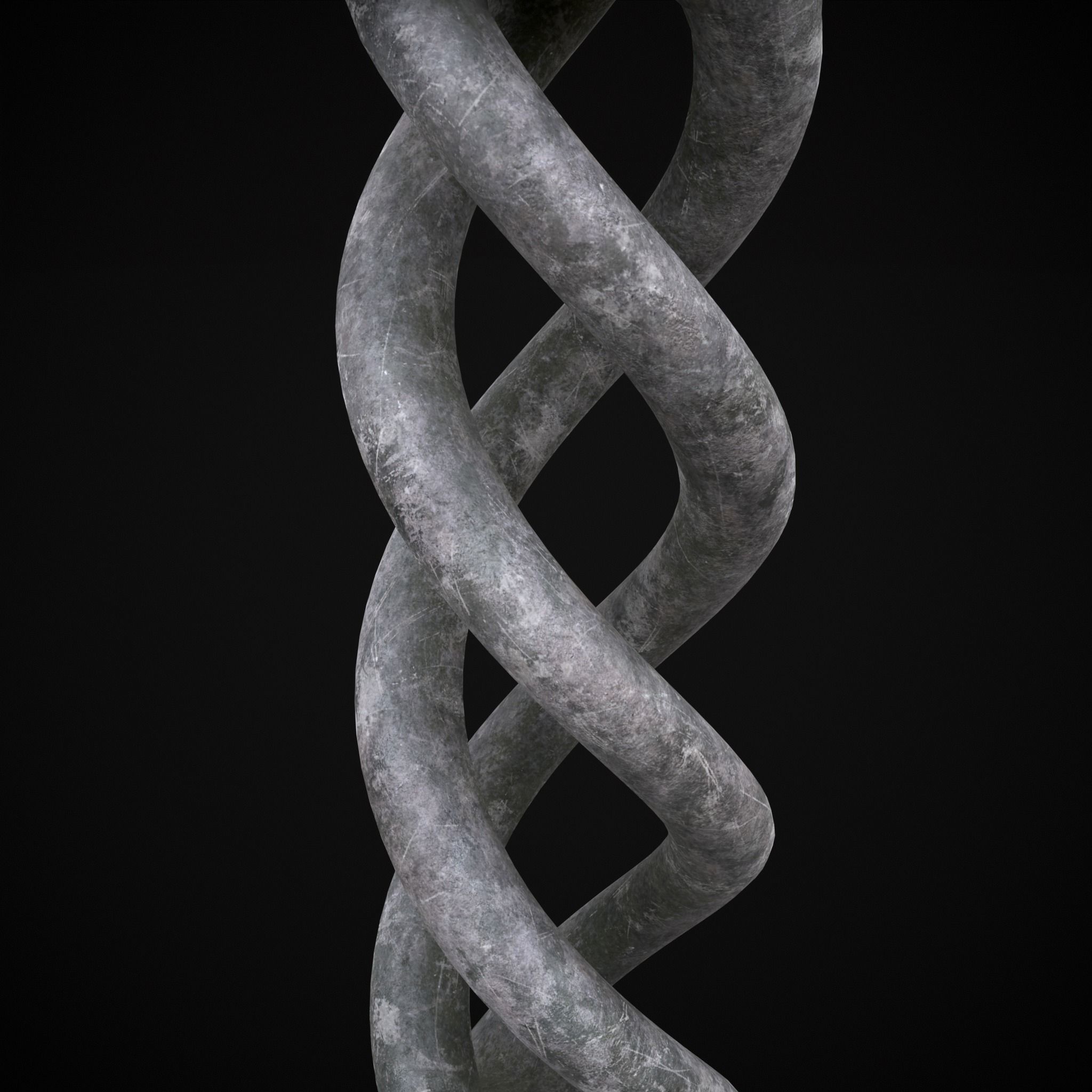 Garden Tray Low-poly 3D model_13