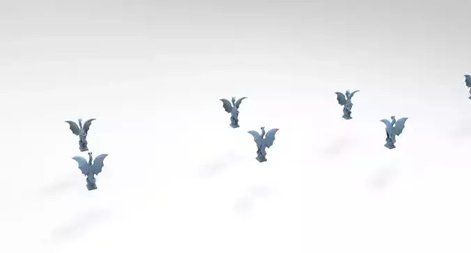 Bloodborne Dragon lines  3D model