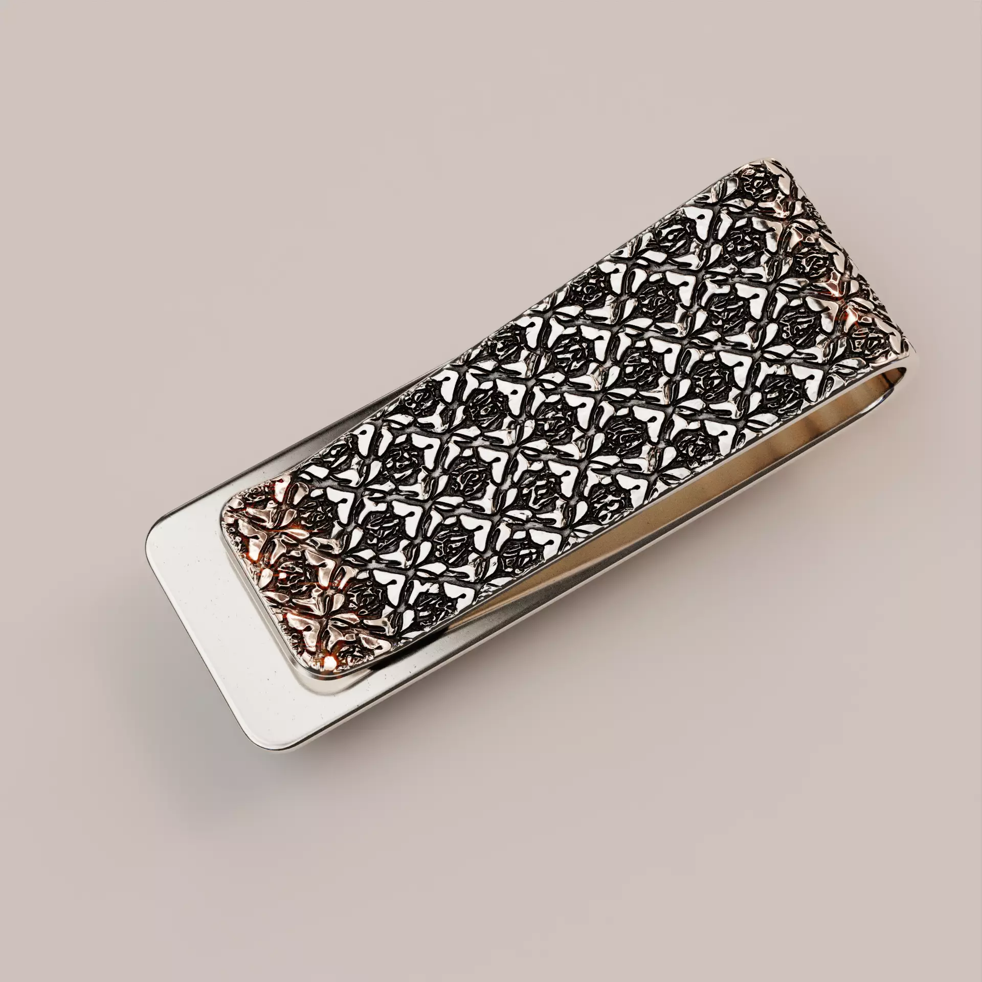 Money clip N5 3D print model_0