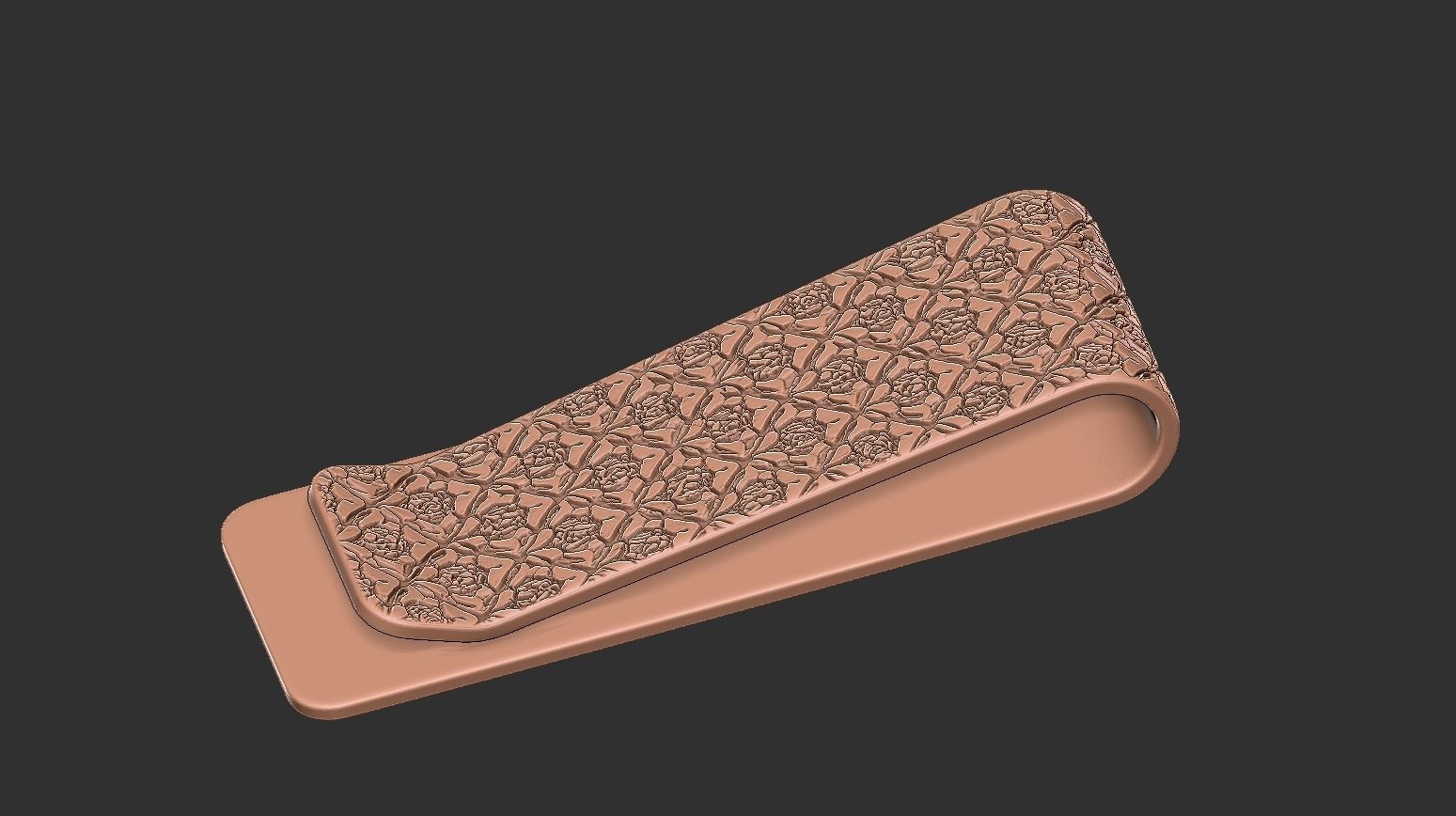 Money clip N5 3D print model_1