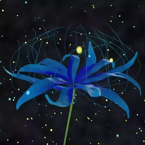 Blue Spider Lily