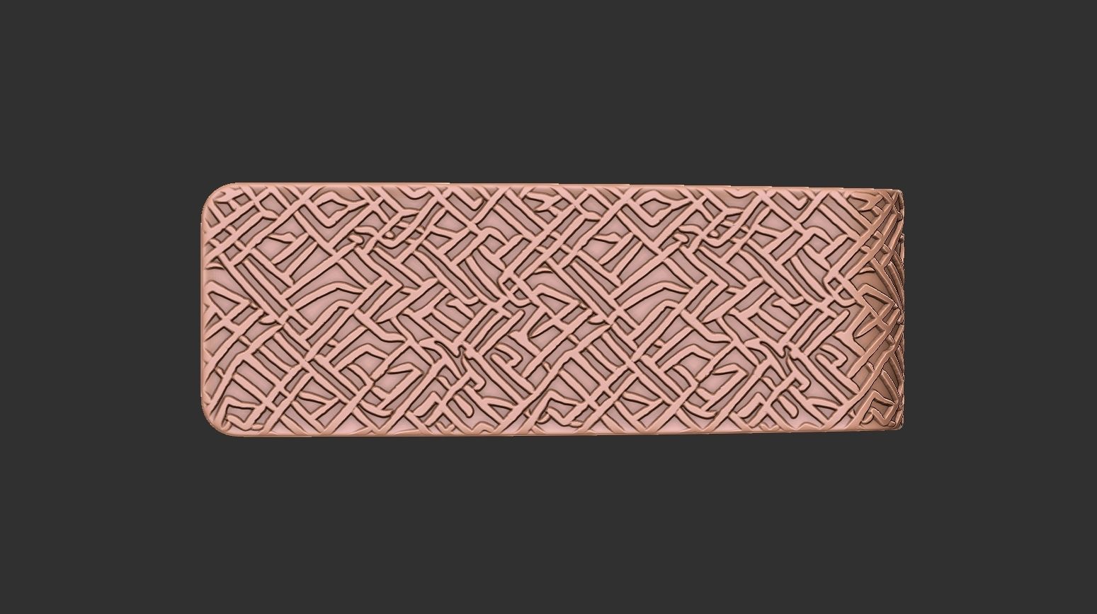 Money clip N6 3D print model_6