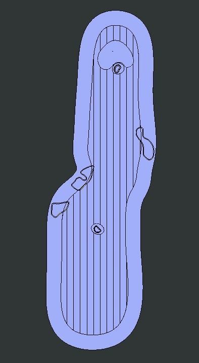 Golf Hole 3D model_4