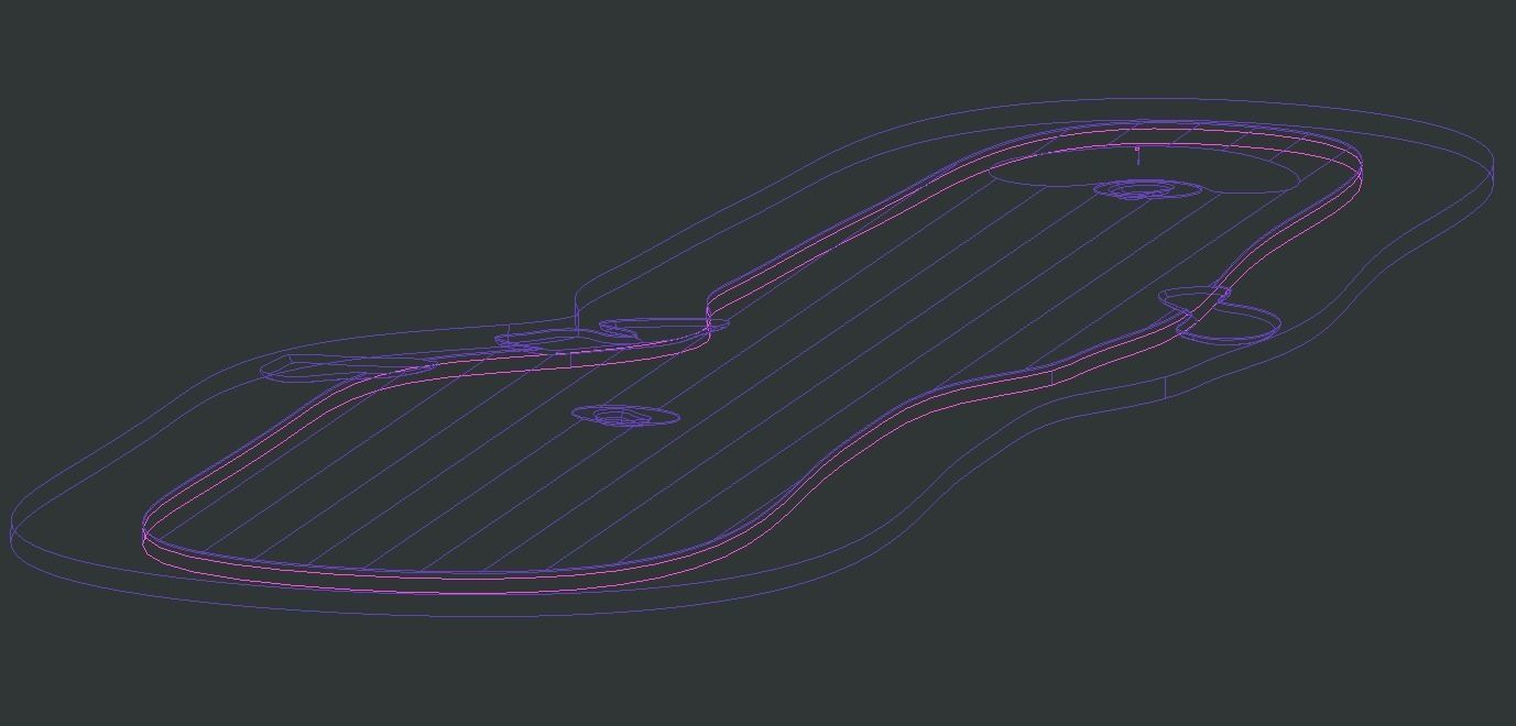 Golf Hole 3D model_6