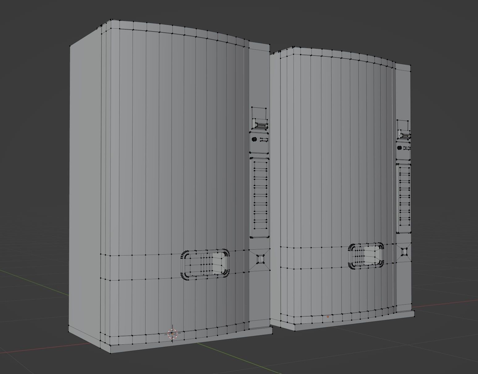 Pepsi and Coca Cola vending machine 3D model_4