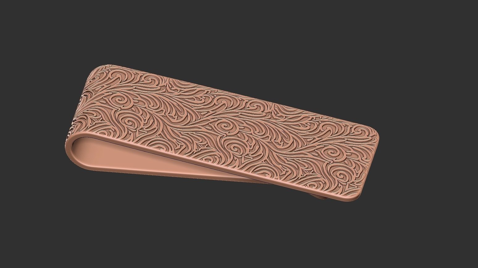 Money clip N8 3D print model_3