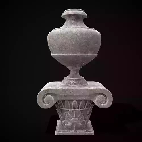 Stone Floral Garden Decoration Stand