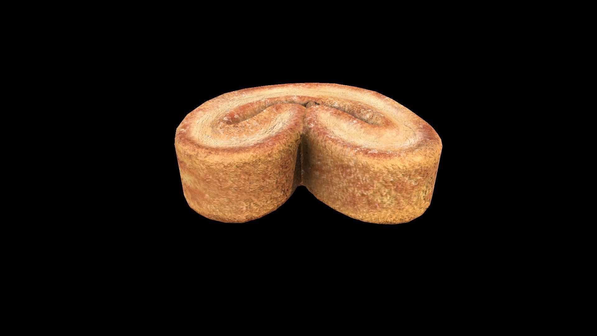 PalmierPastry Low-poly 3D model_3