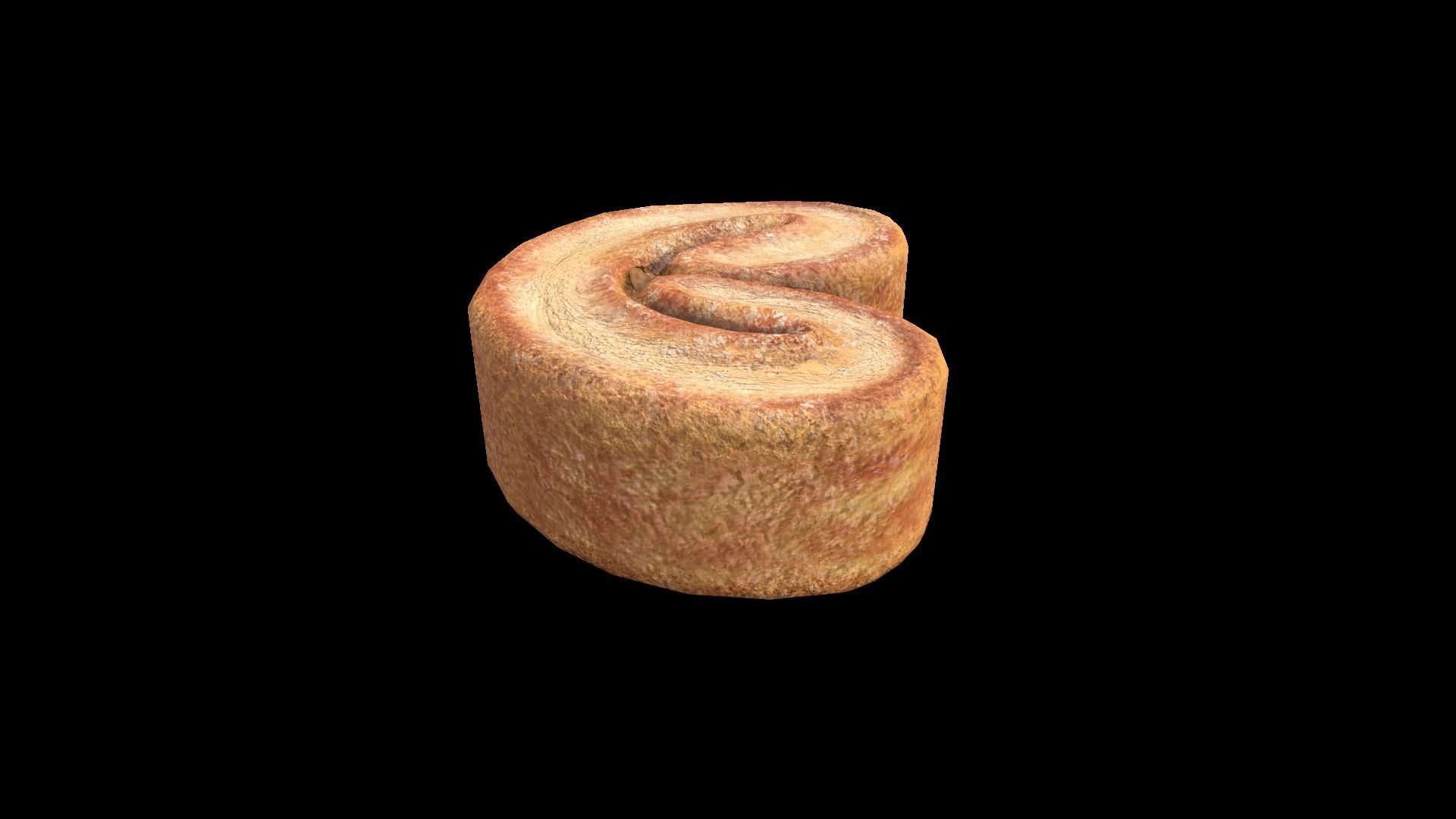 PalmierPastry Low-poly 3D model_5