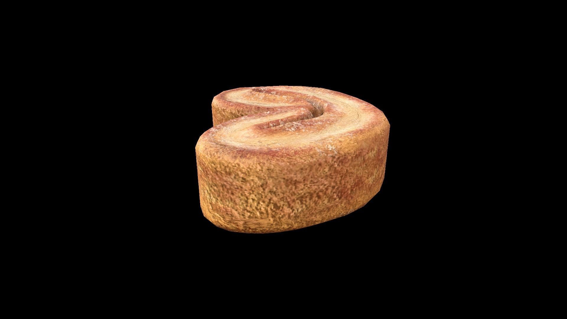 PalmierPastry Low-poly 3D model_4