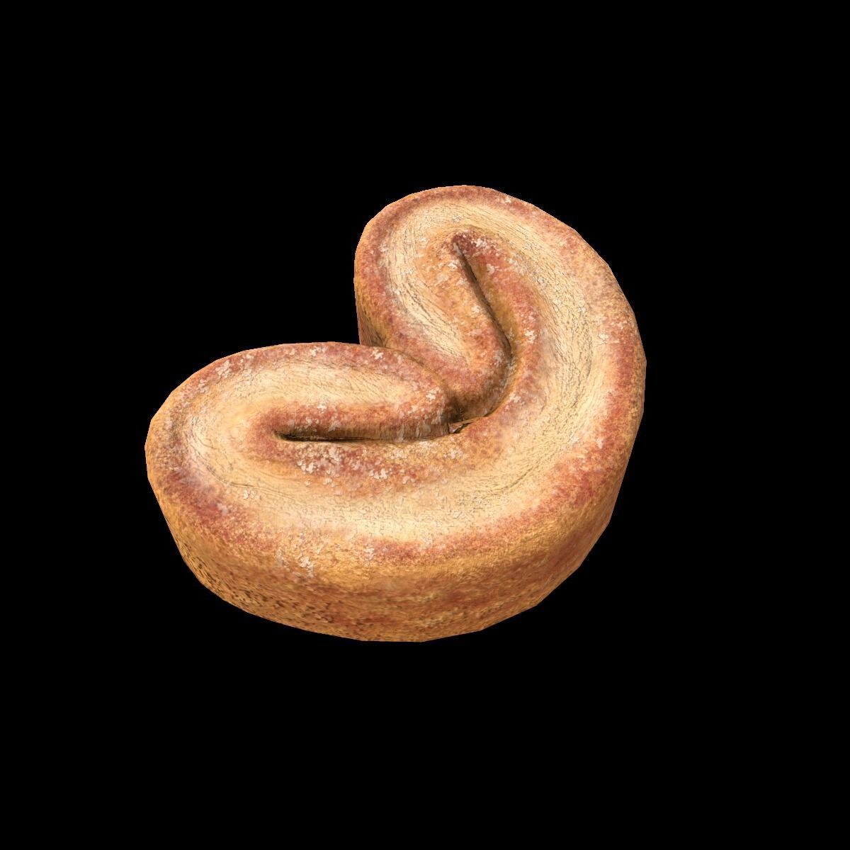 PalmierPastry Low-poly 3D model_2