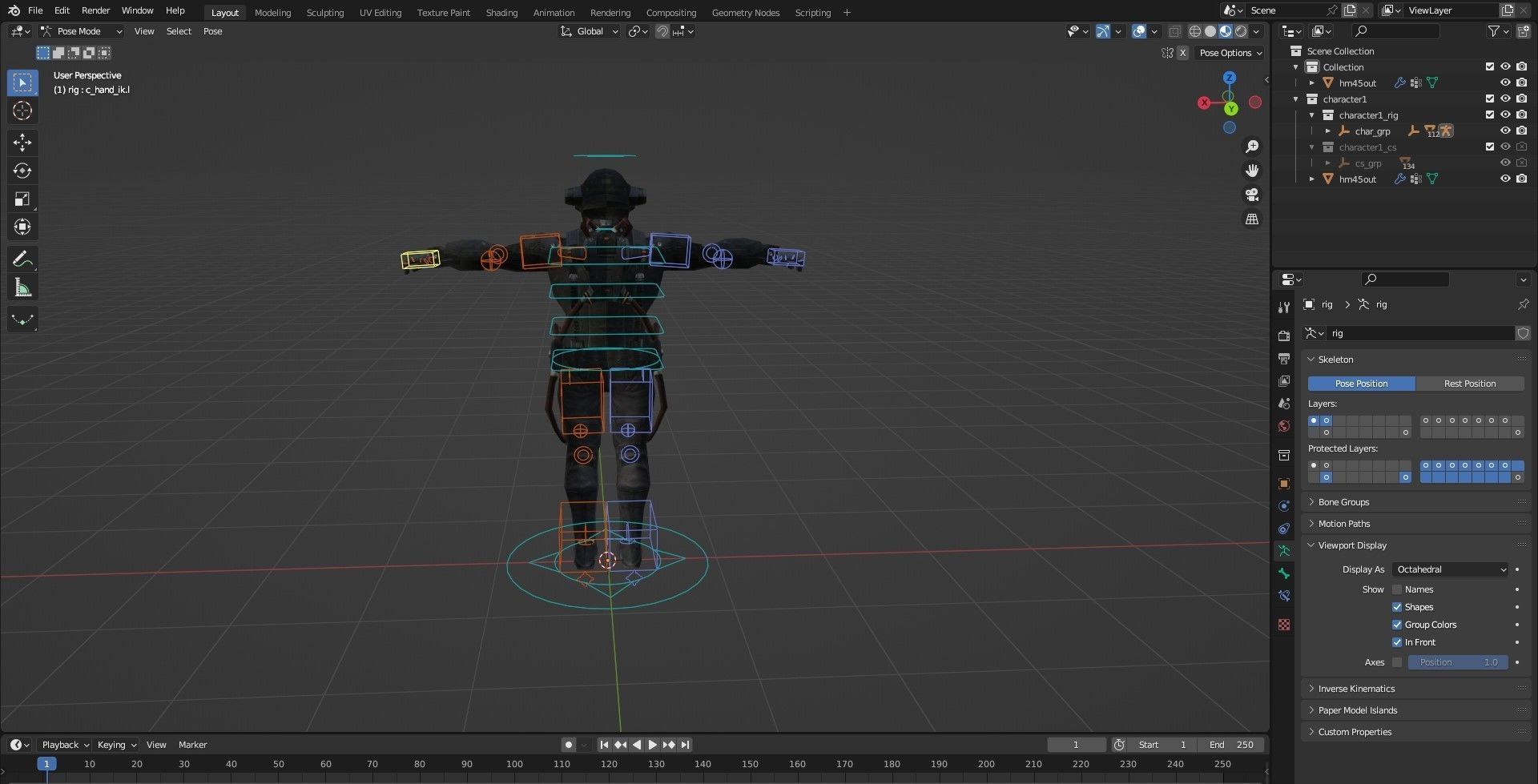 Charater Free 3D model_3