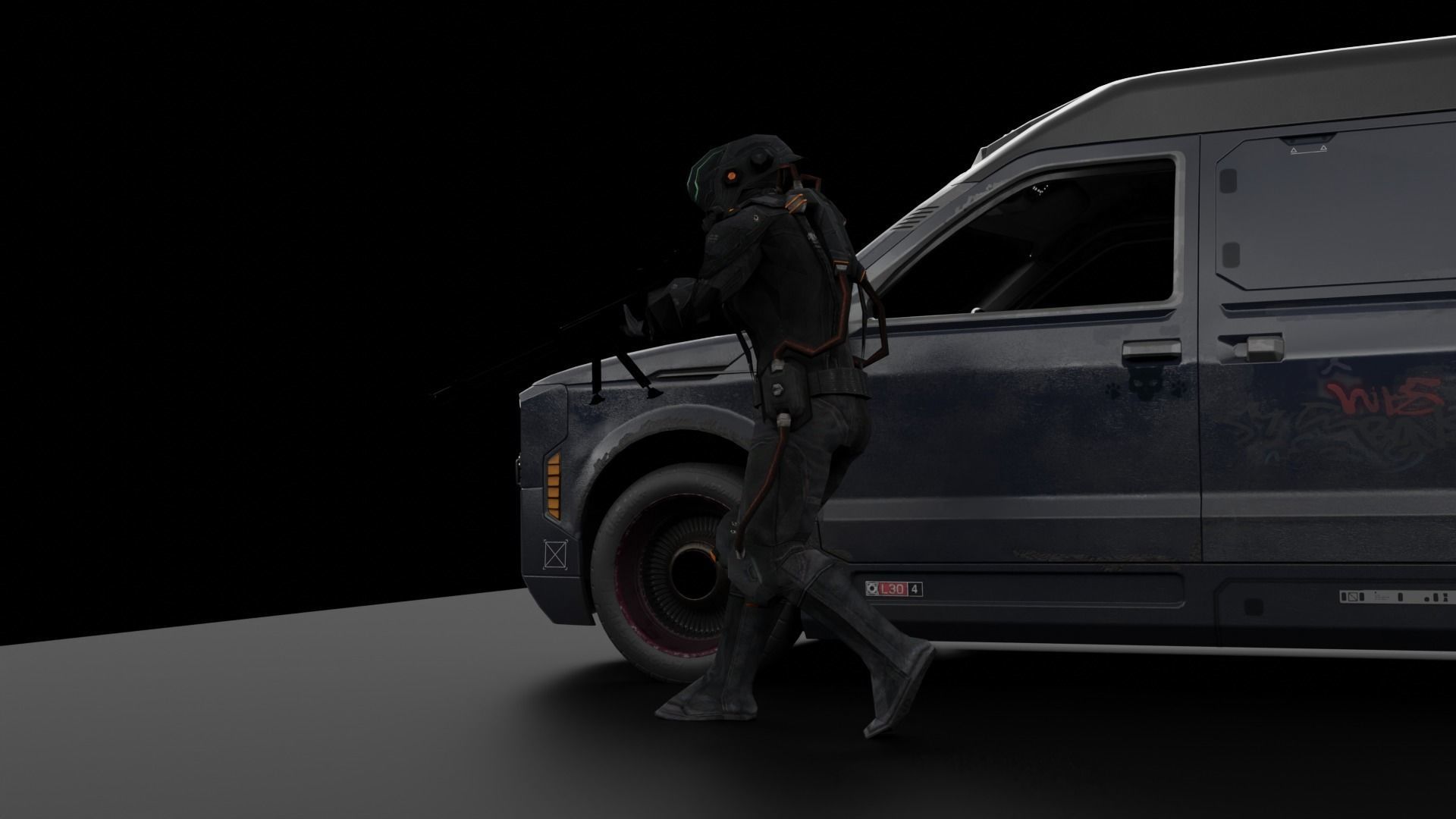 Charater Free 3D model_1