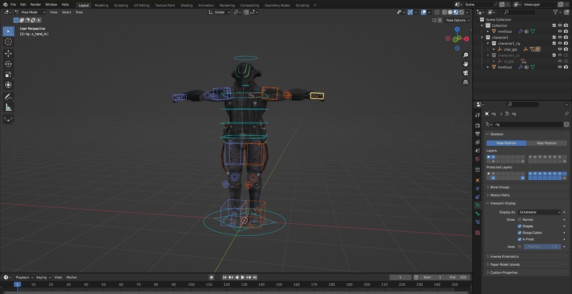 Charater Free 3D model_2