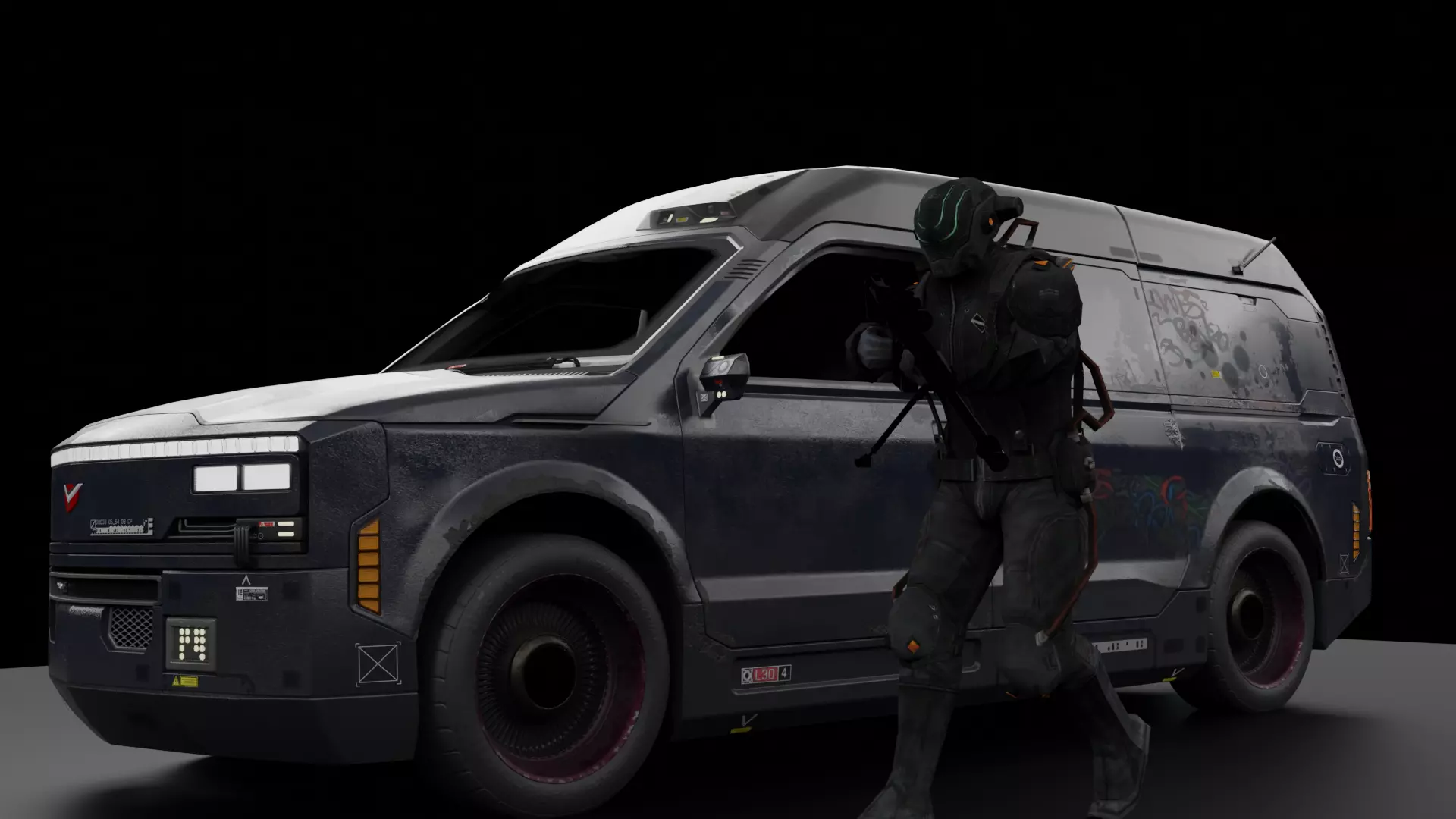 Charater Free 3D model_0