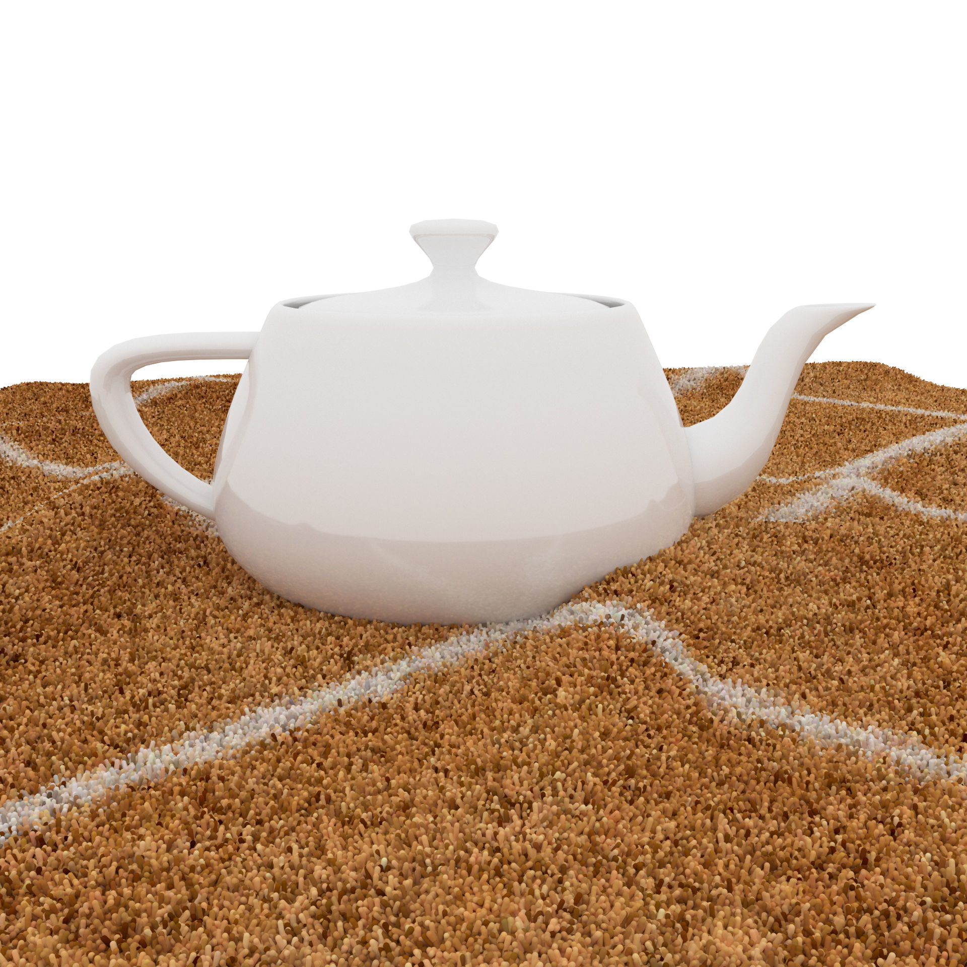 Rugs No 885 Low-poly 3D model_8