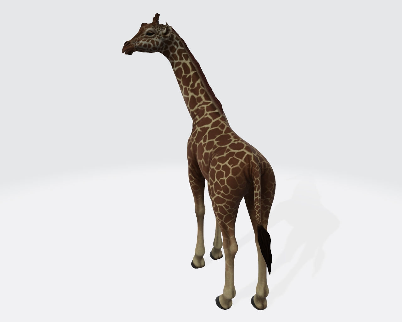 Giraffe Animal 3D Model Ready to Print 3D print model_2