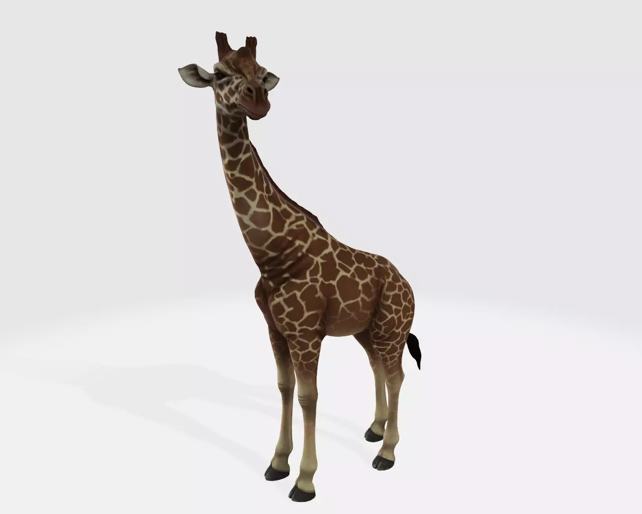 Giraffe Animal 3D Model Ready to Print 3D print model_0