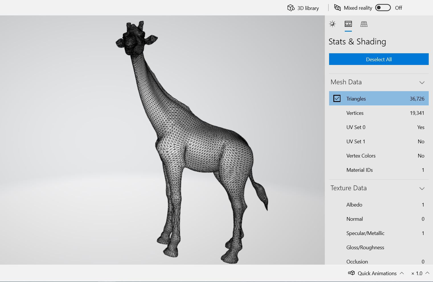 Giraffe Animal 3D Model Ready to Print 3D print model_7