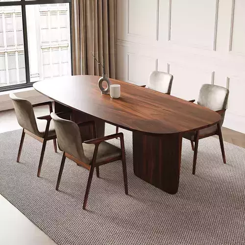 Dining Room Interior  ID412 3D model