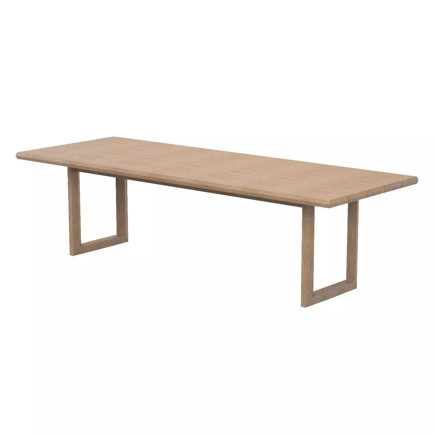 Paloma Teak Rectangular Dining Table 3D model
