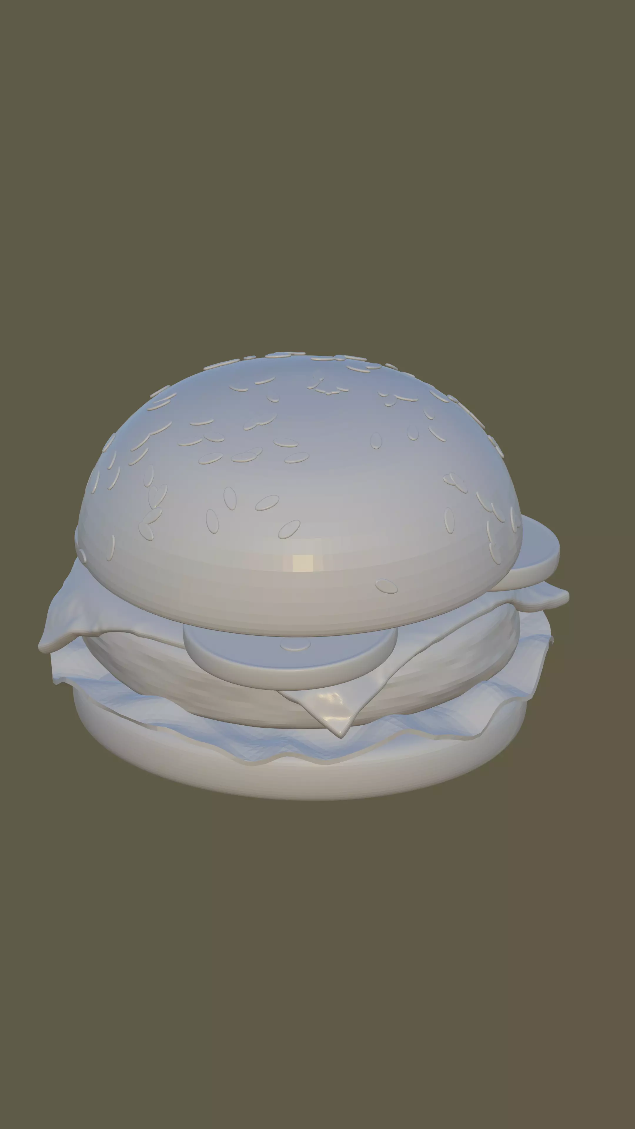 Burger Free 3D print model_0