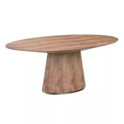 Otago Oval Dining Table Walnut