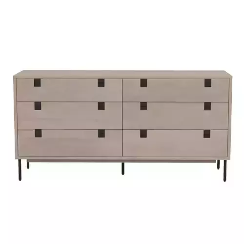 Noa Modern 6 Drawer Dresser 089602