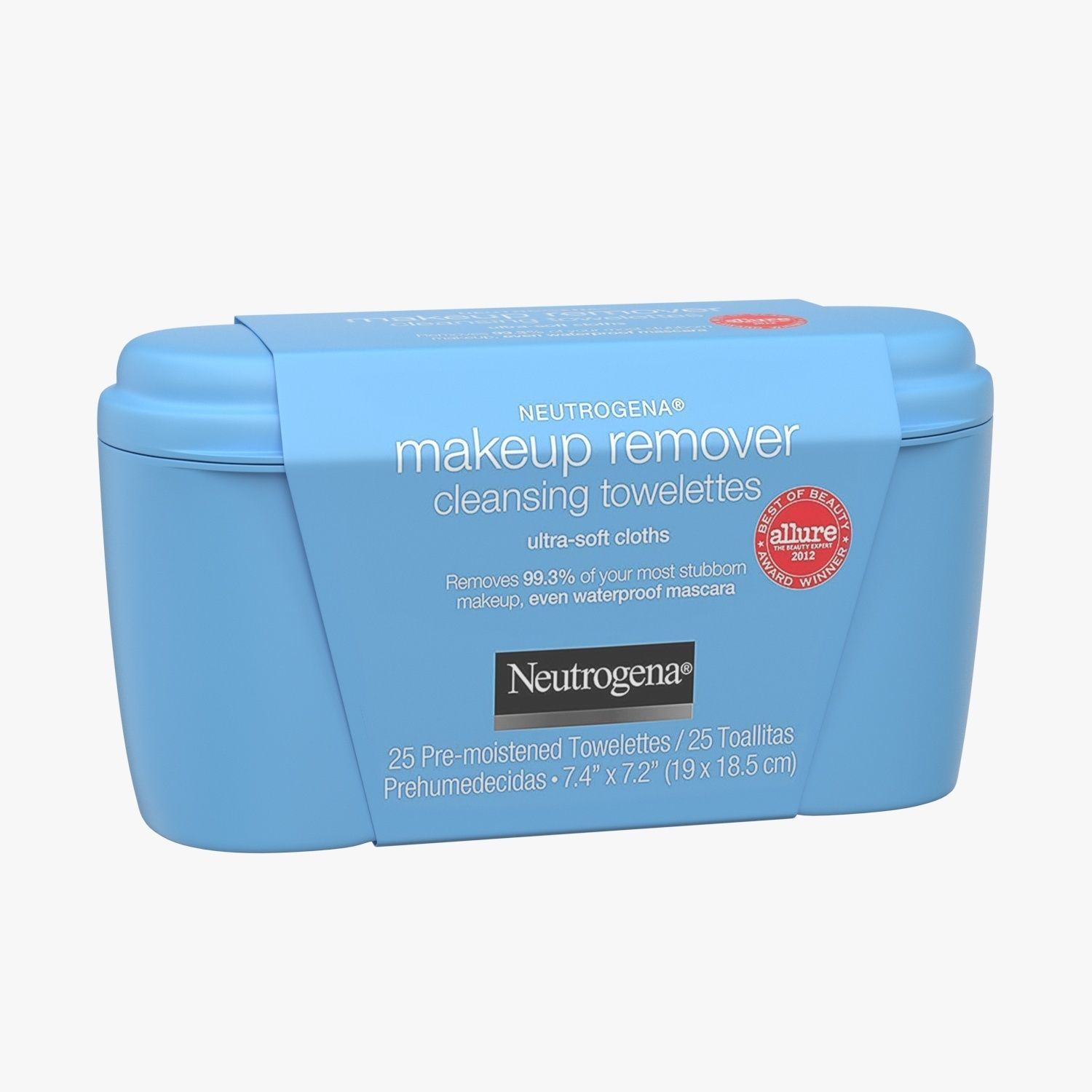 Neutrogena Makeup Remover Facial Cleansing Towelettes 3D model CGTrader
