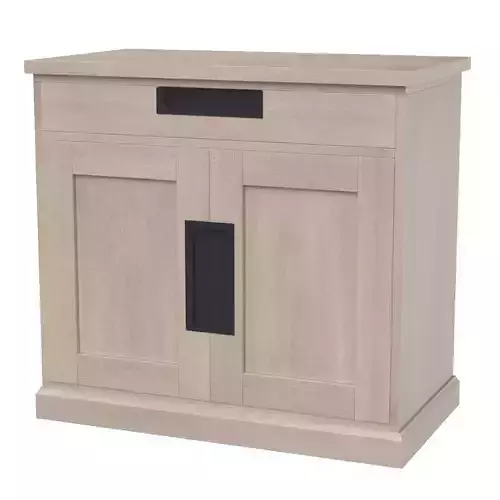 Mercana Braxton 2 Door Accent Cabinet 69931 3D model